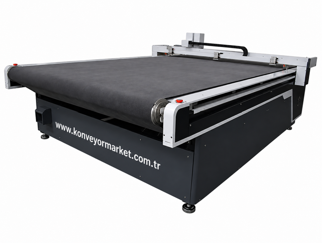 Kumaş Kesim Makinesi Konveyör Keçe Bant | CNC Plotter Kesim Bantları